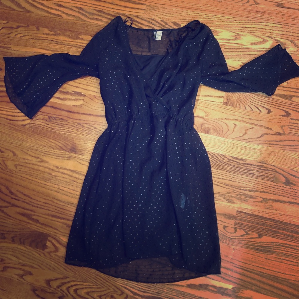 H&M Divided Black Dress